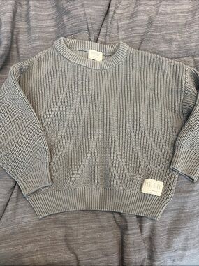 BABY Barn Light Gray Knit Sweater
